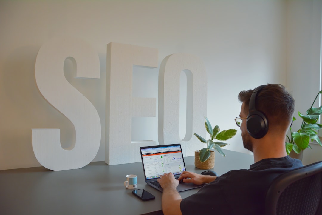 cheap seo service small business owner laptop local search