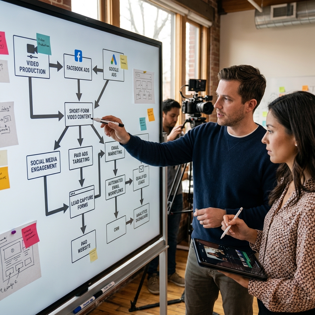 How We Build Integrated Lead Generation Systems for Service-Based Brands